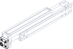 Set Adapterplatte Gewindebolzen EA080